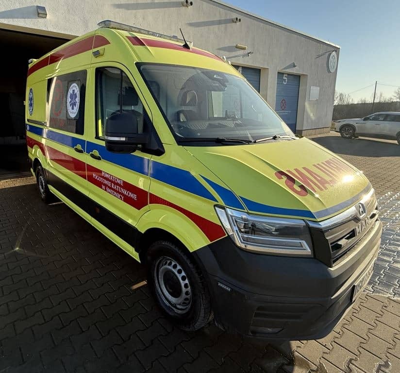 Nowoczesny ambulans