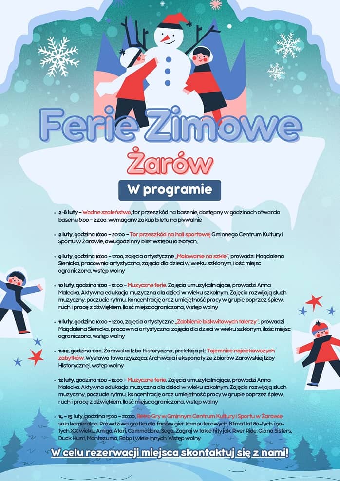 GCKiS zaprasza najmłodszych