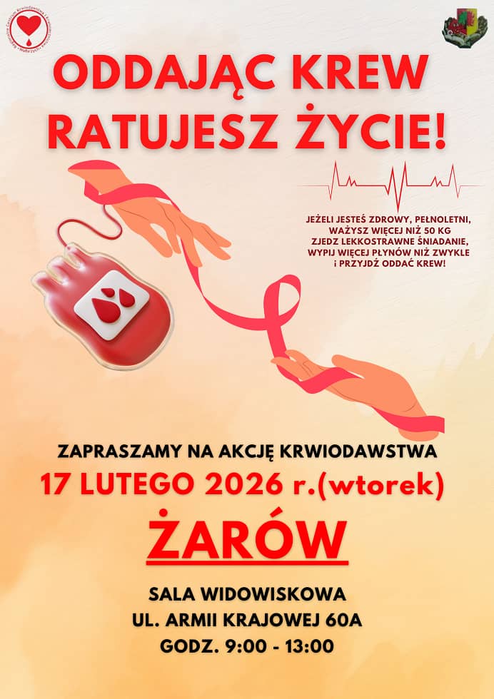 Możesz oddać krew