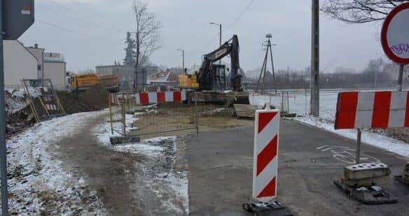 Trwa przebudowa Parkowej