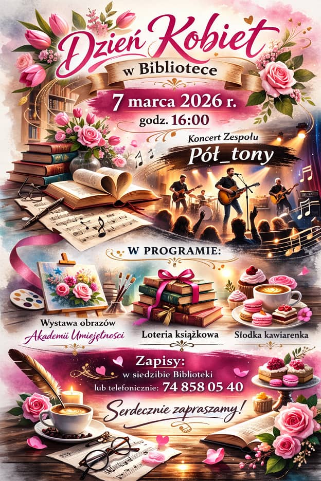 Dzień Kobiet w bibliotece