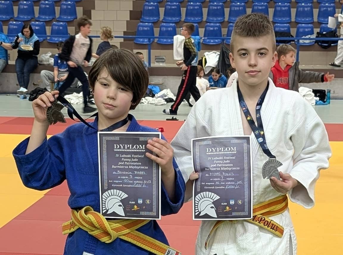 Judocy z medalami