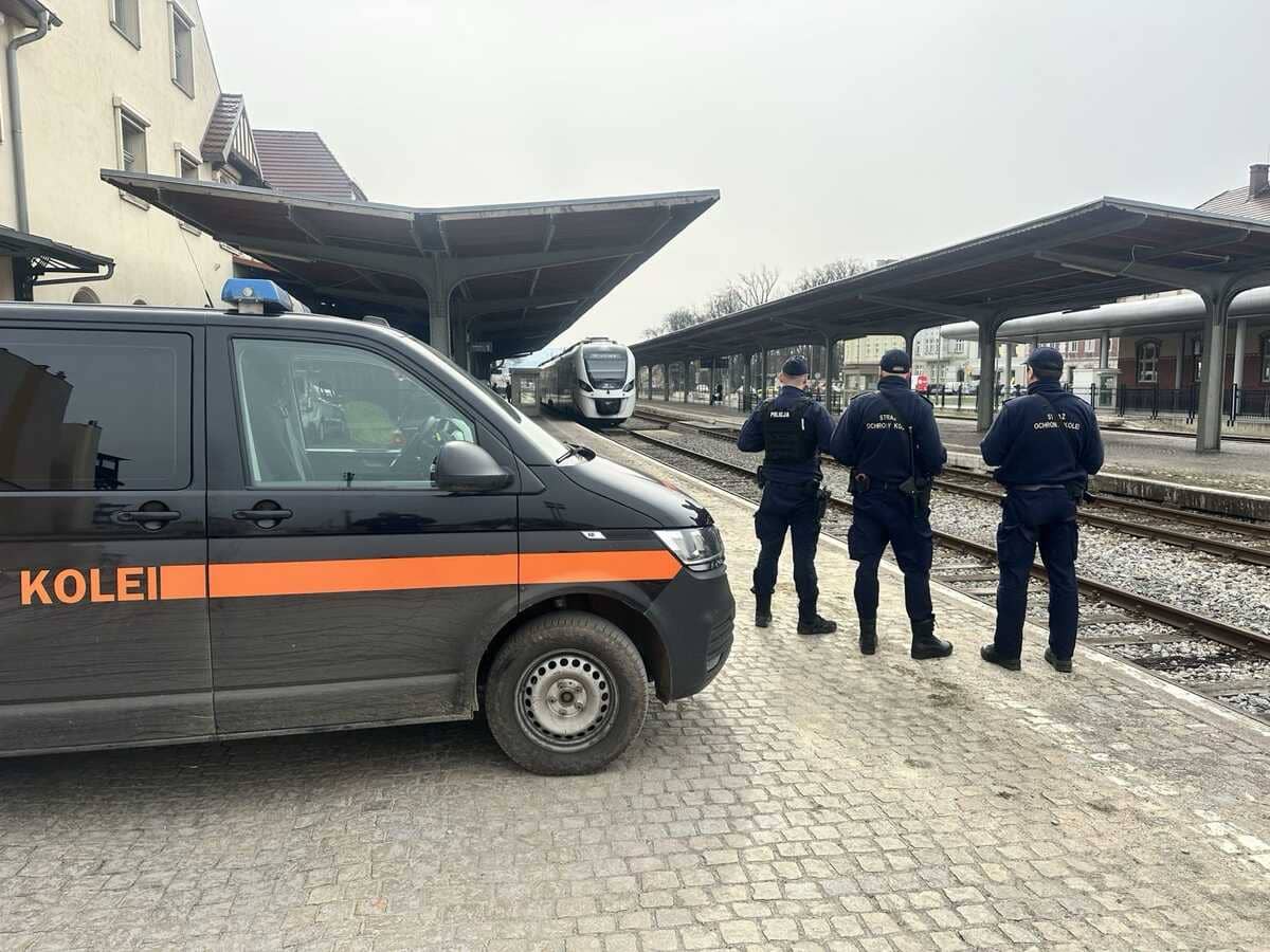 Działali na obszarach kolejowych