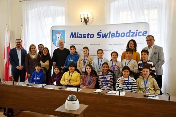 Międzynarodowa wizyta w UM w Świebodzicach