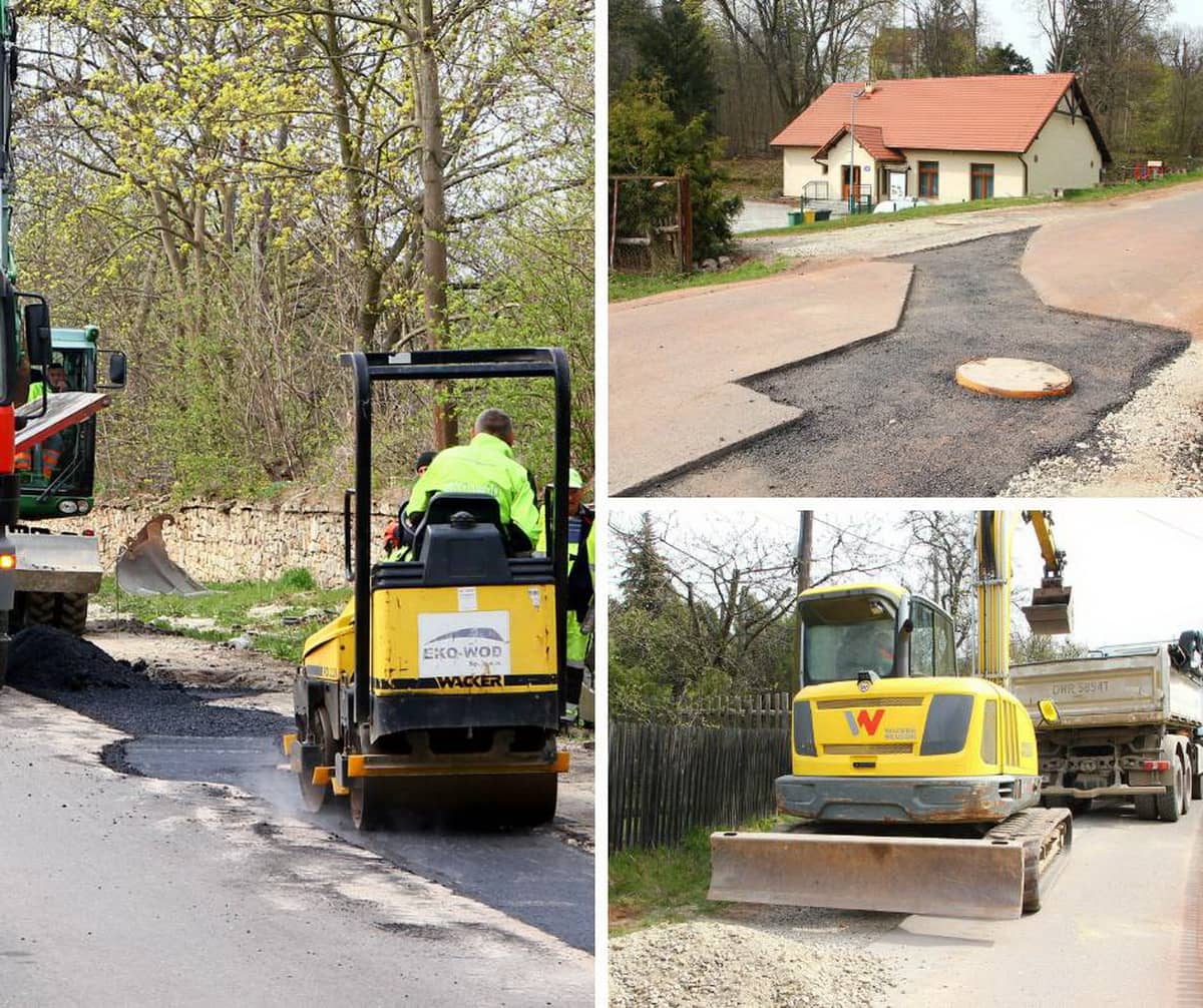 To już końcowy etap robót